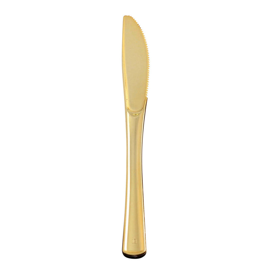 Dynasty Flatware Gold Knives - 20 Count