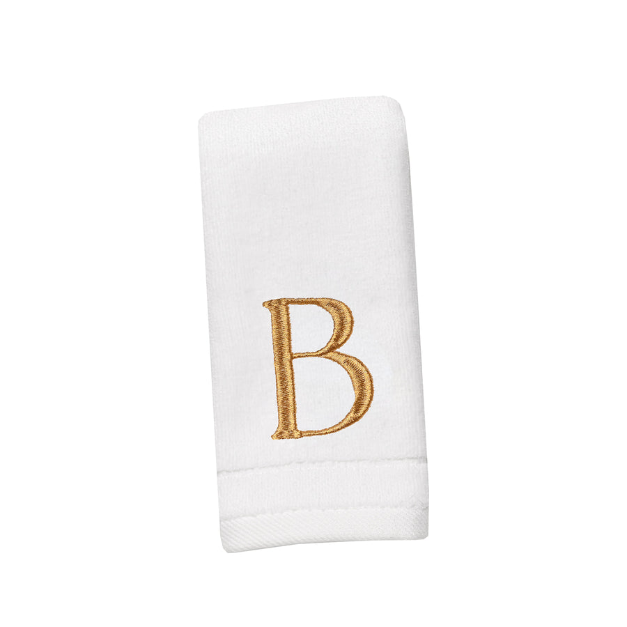 Monogrammed Gold / Silver Bath Towels - The Closeout Connection