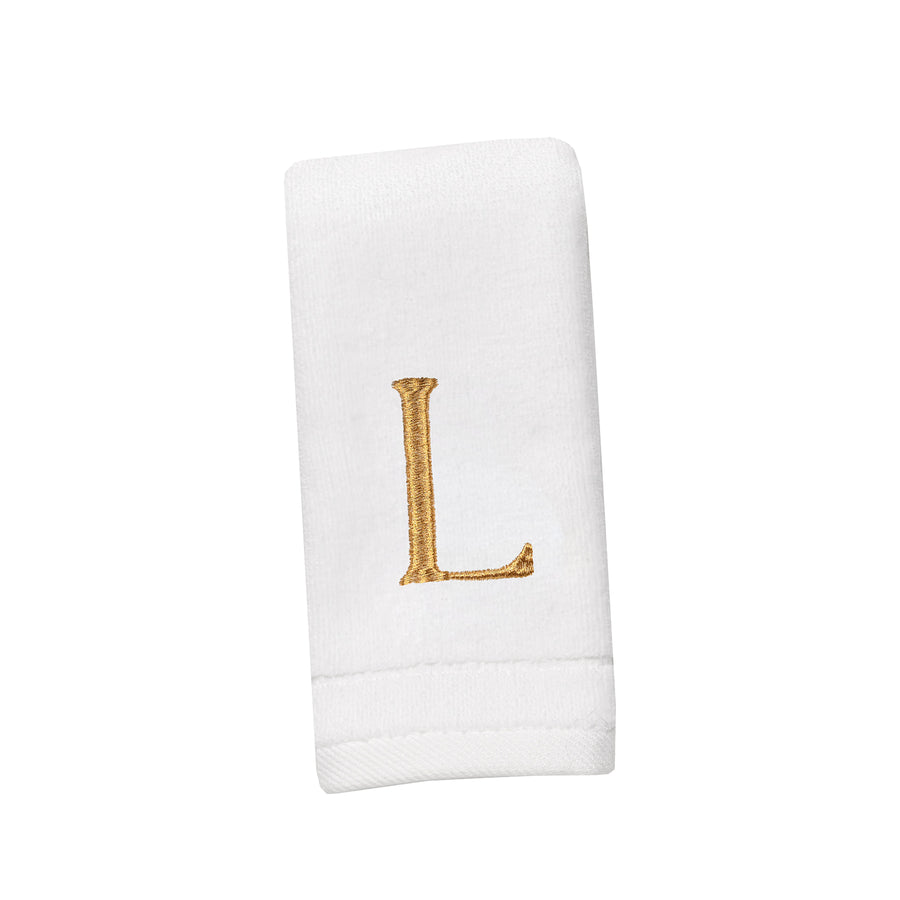 Monogrammed Gold / Silver Bath Towels - The Closeout Connection