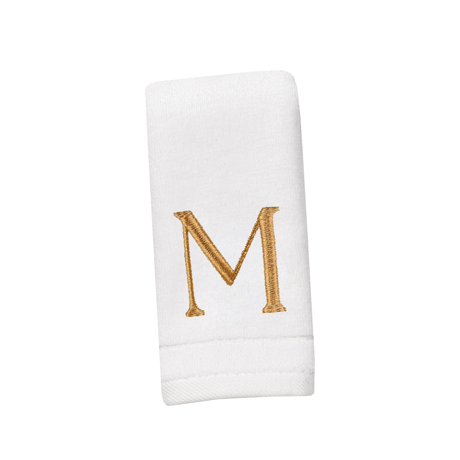 Monogrammed Gold / Silver Bath Towels - The Closeout Connection
