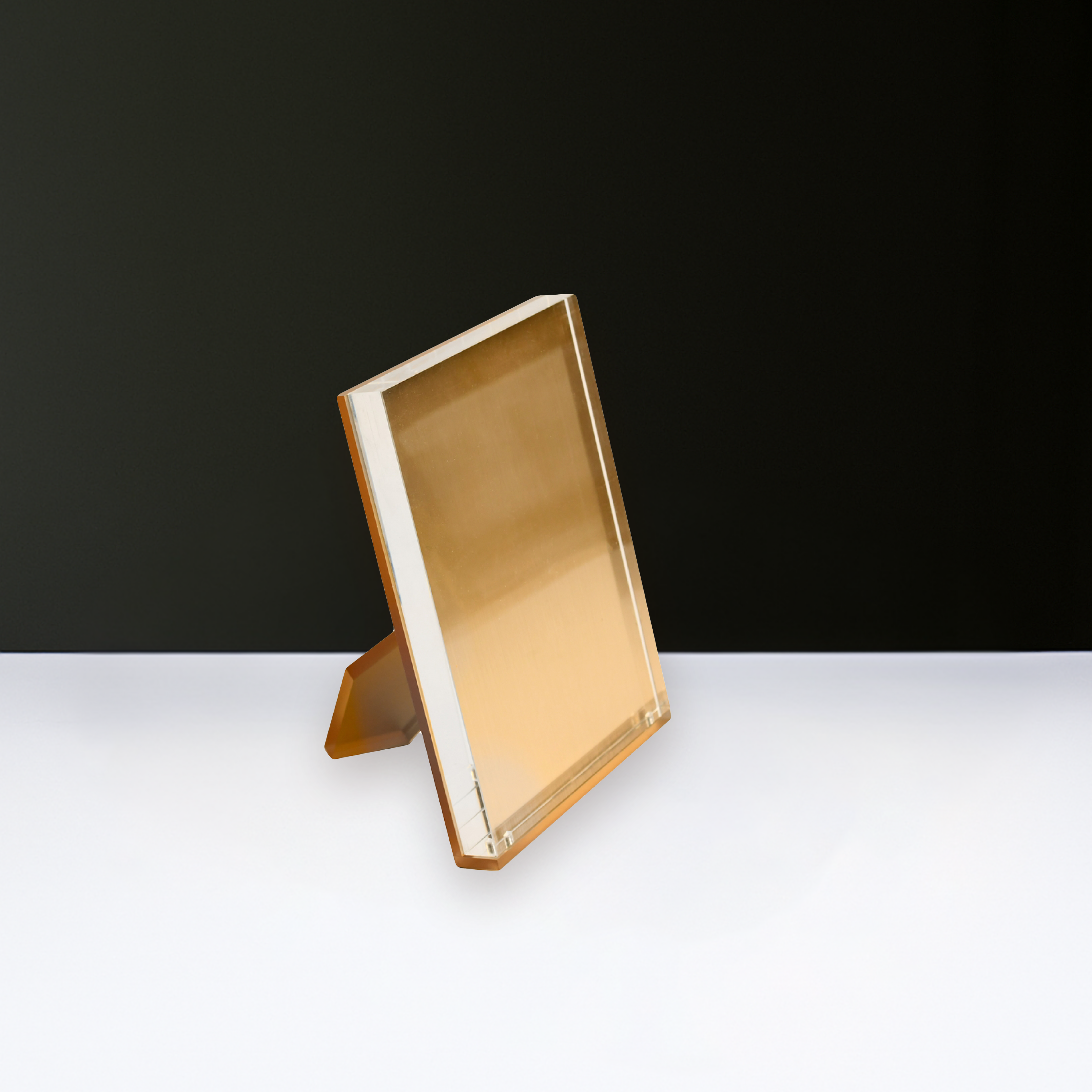TMUNAH Gold Lucite Frame
