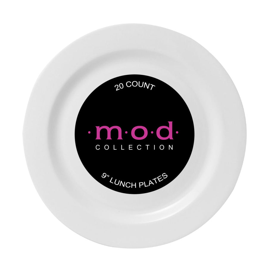 Mod White Collection- 20 ct - The Closeout Connection