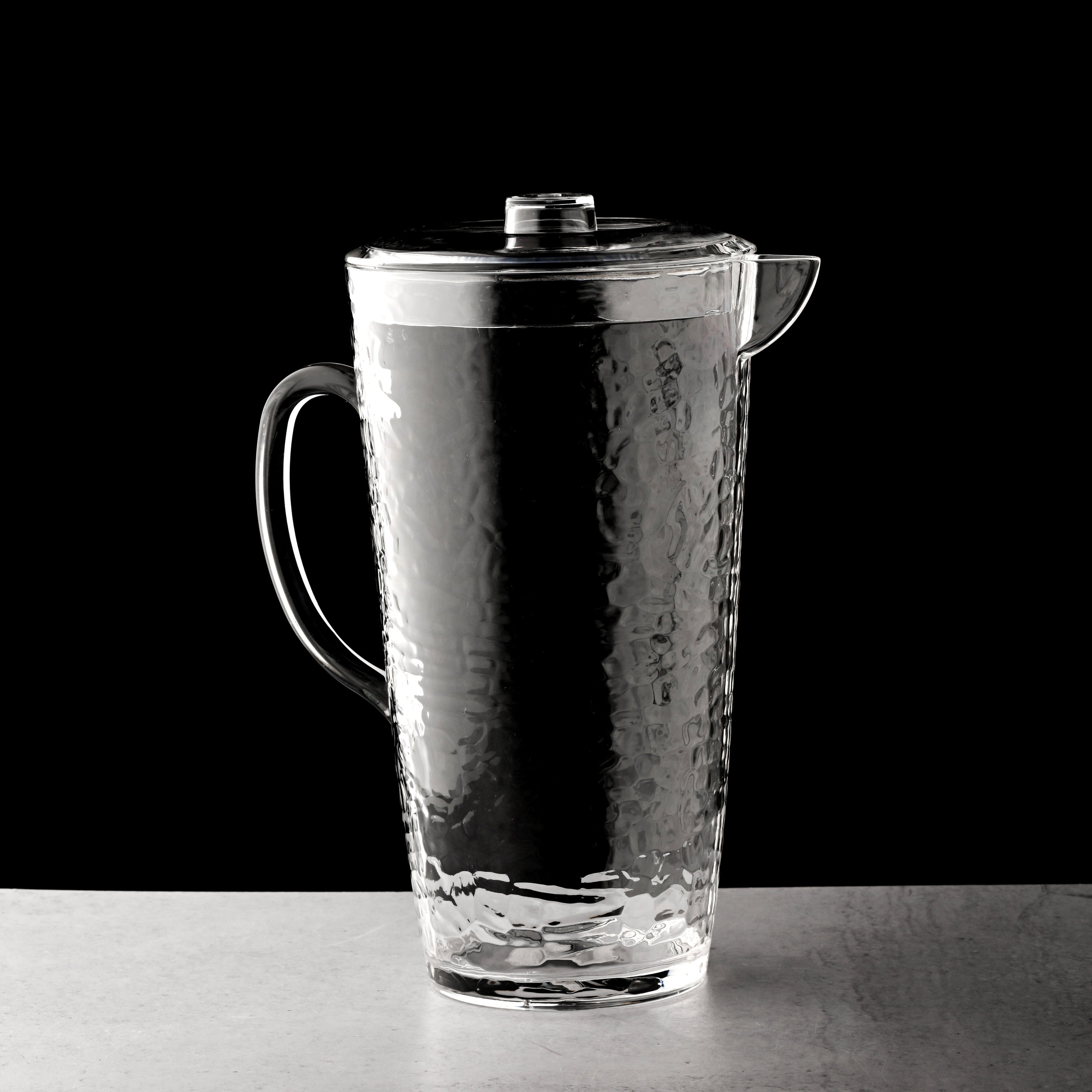 Pitcher Clear Transparent Top without Golden Rim - The Closeout Connection