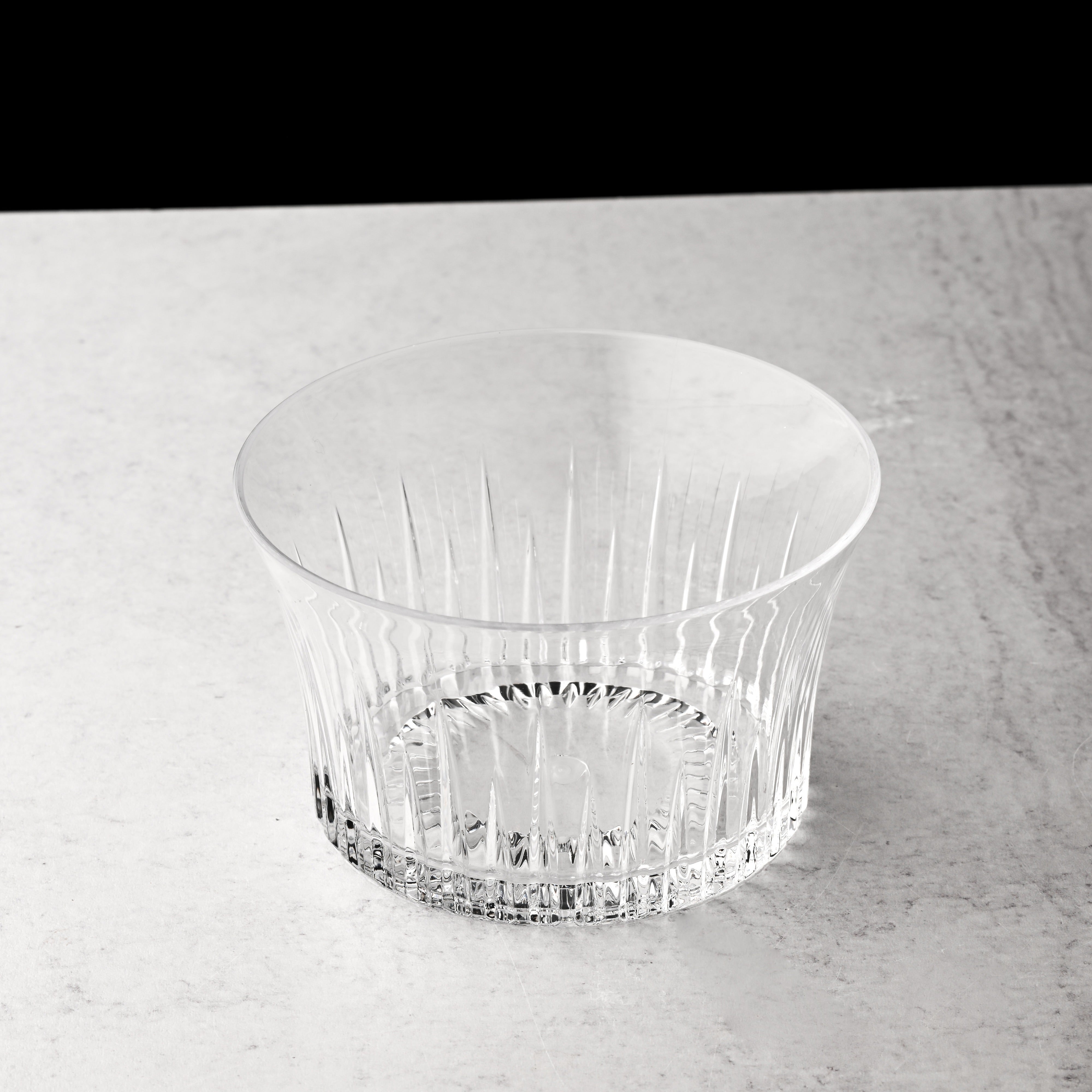 Small Bowl Clear Transparent Top without Golden Rim - The Closeout Connection