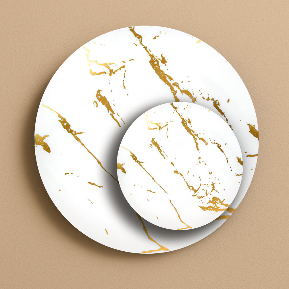Stroke White and Gold Collection