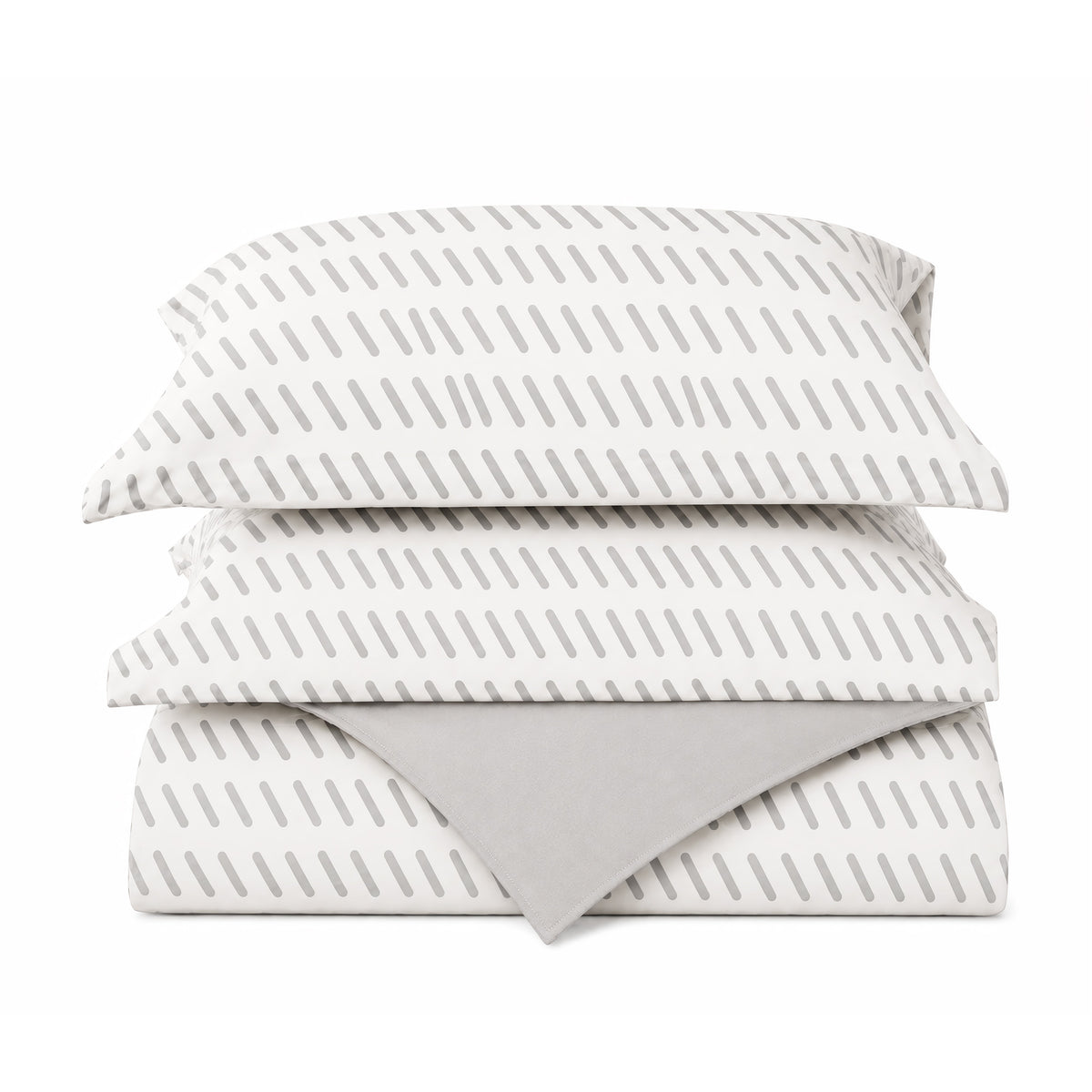 Luxe Playful Strokes Bedding Set - folded stack