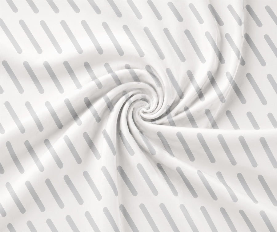 Luxe Playful Strokes Bedding Set - fabric close-up