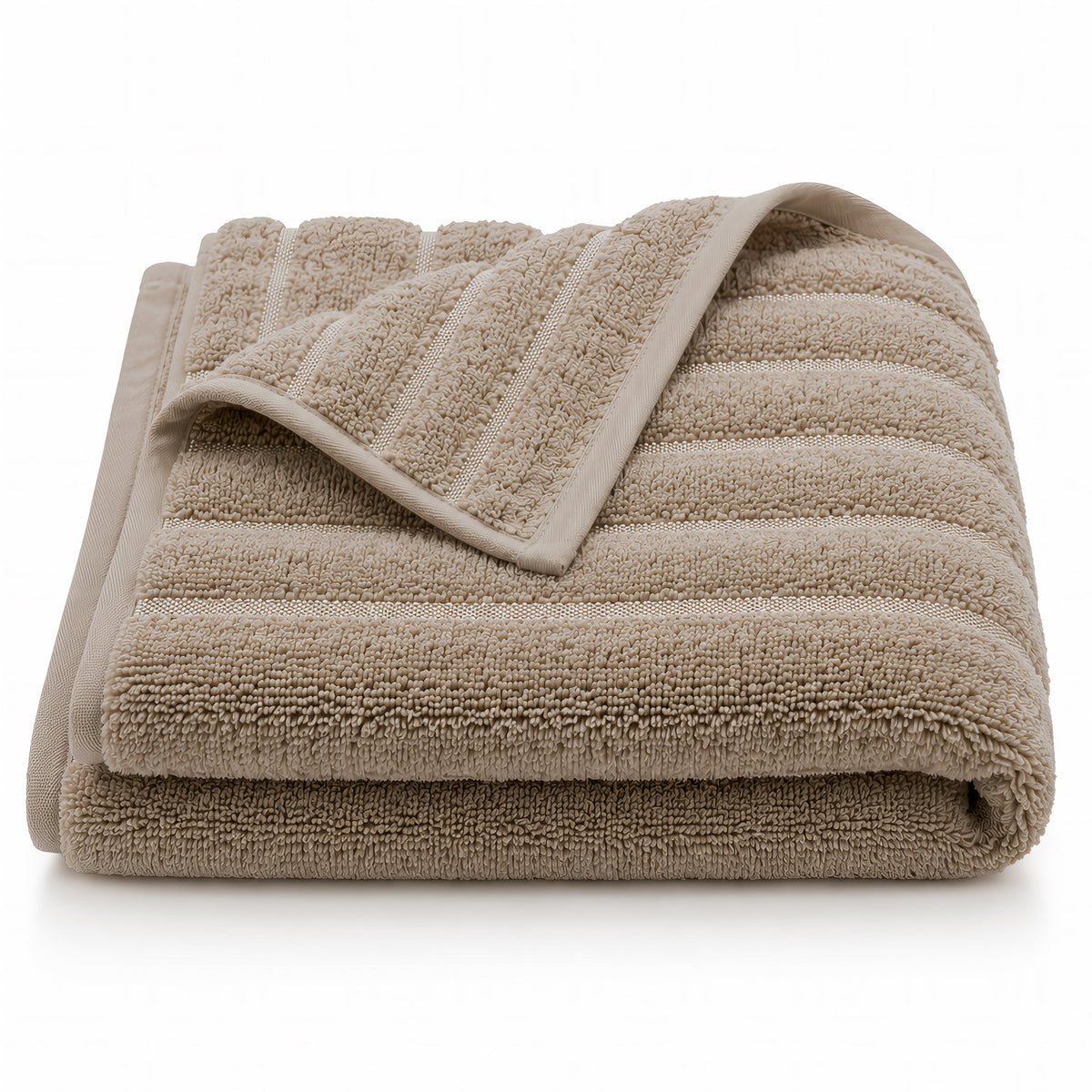 Ribonett Taupe Towel - The Closeout Connection#Color_Taupe