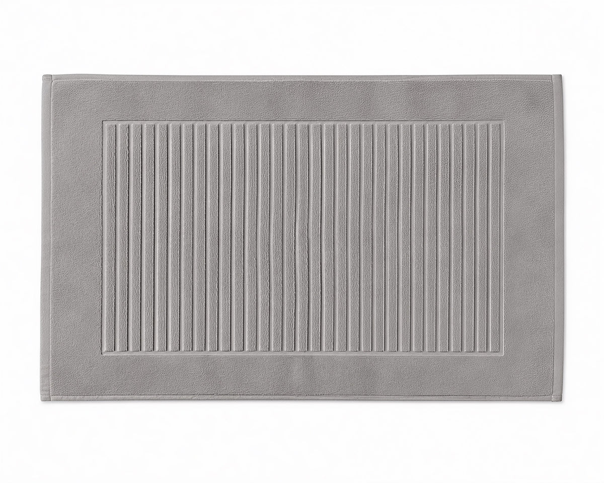 Ribonett Towel Collection Bath Mat - The Closeout Connection#Color_Grey