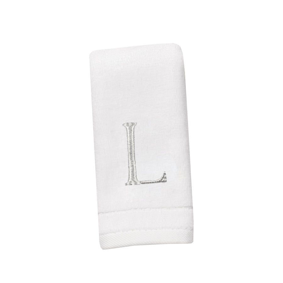 Monogrammed Gold / Silver Hand Towels - The Closeout Connection