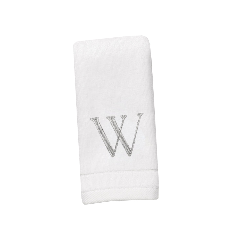 Monogrammed Gold / Silver Hand Towels - The Closeout Connection