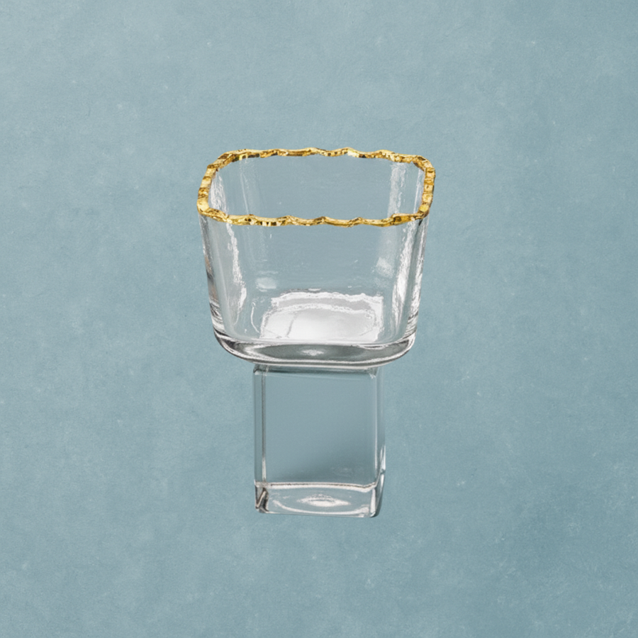 Monte Carlo Gold Rimmed Mini Dessert Cups 2oz - The Closeout Connection