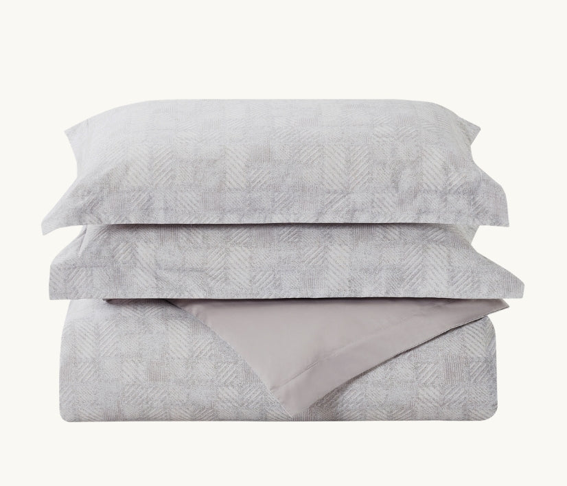Grey Canopy 8 Piece Bedding Set