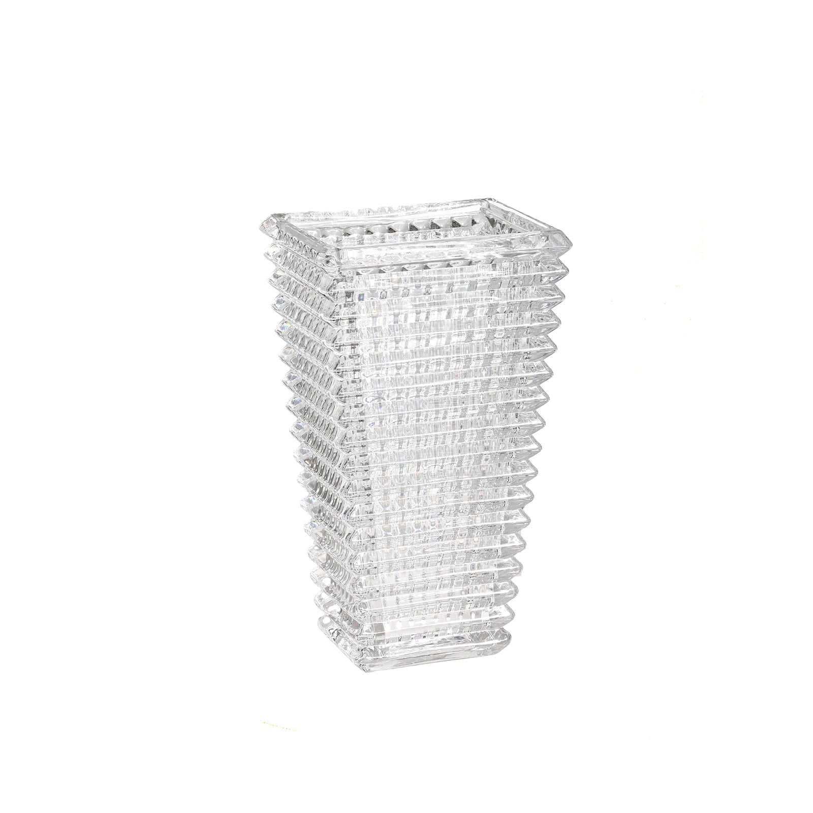 Rectangular Glass Tower Vase - The Closeout Connection