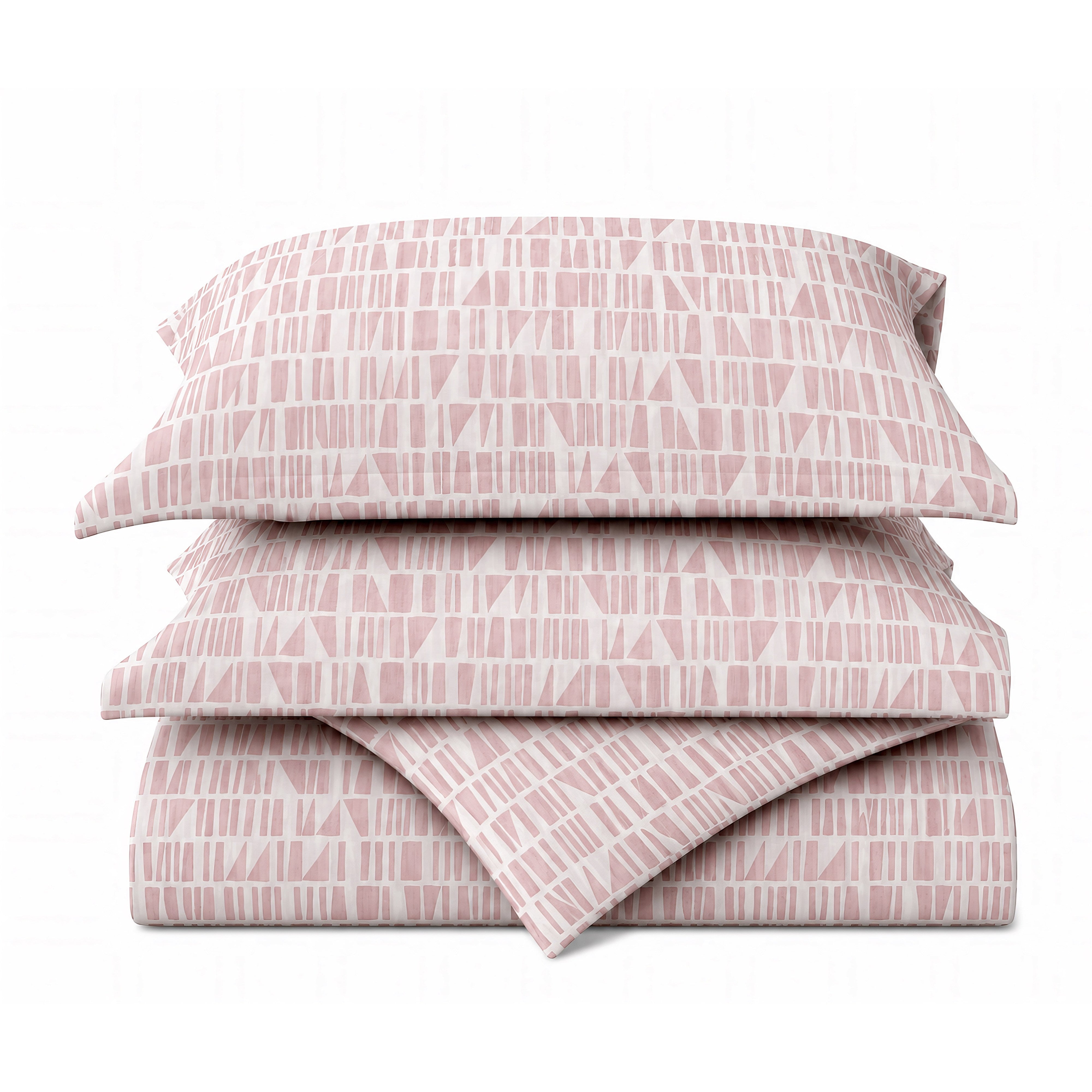 Luxe Soft Stripes Bedding Set - folded stack