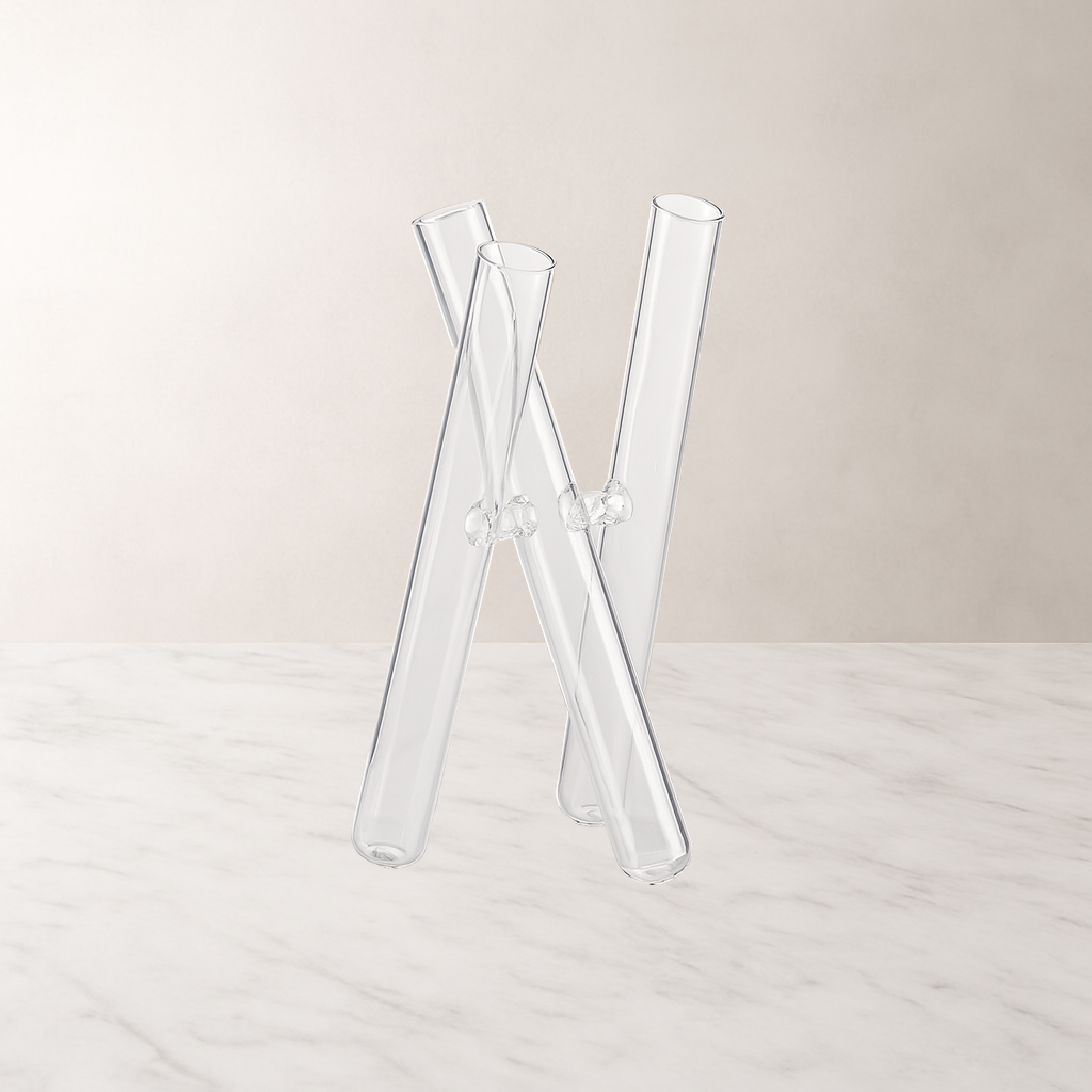 Florence Criss Cross Tube Vase