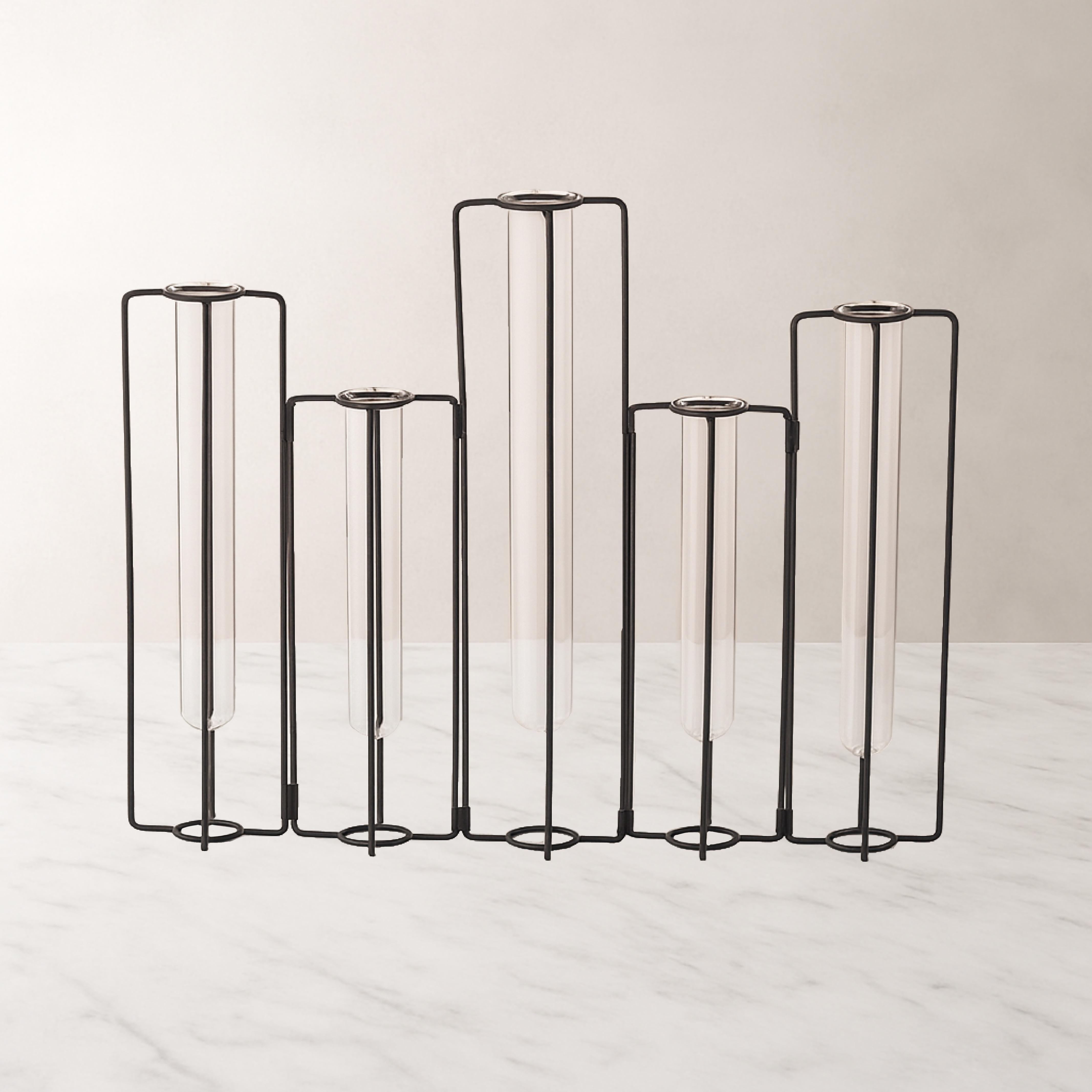 Trento Black Frame Flower Vase