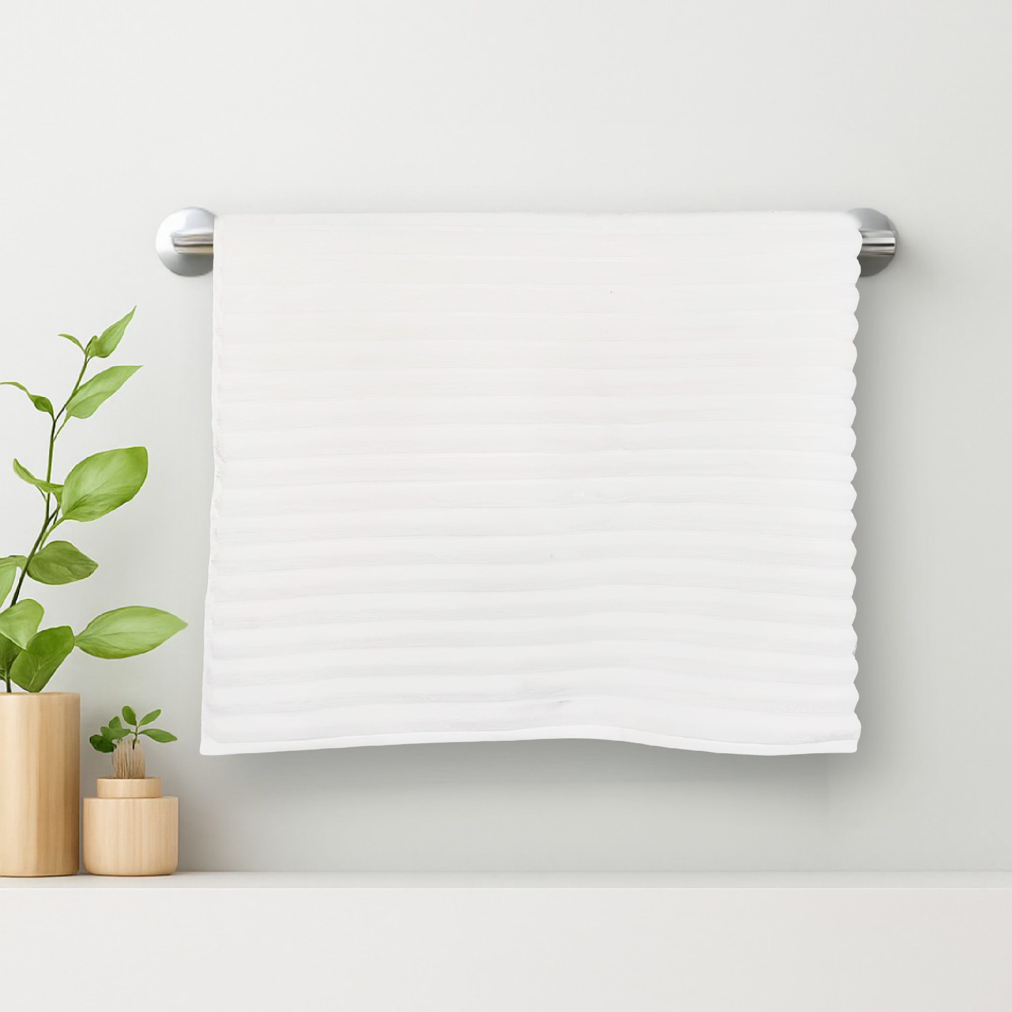 Ribonett White Towel