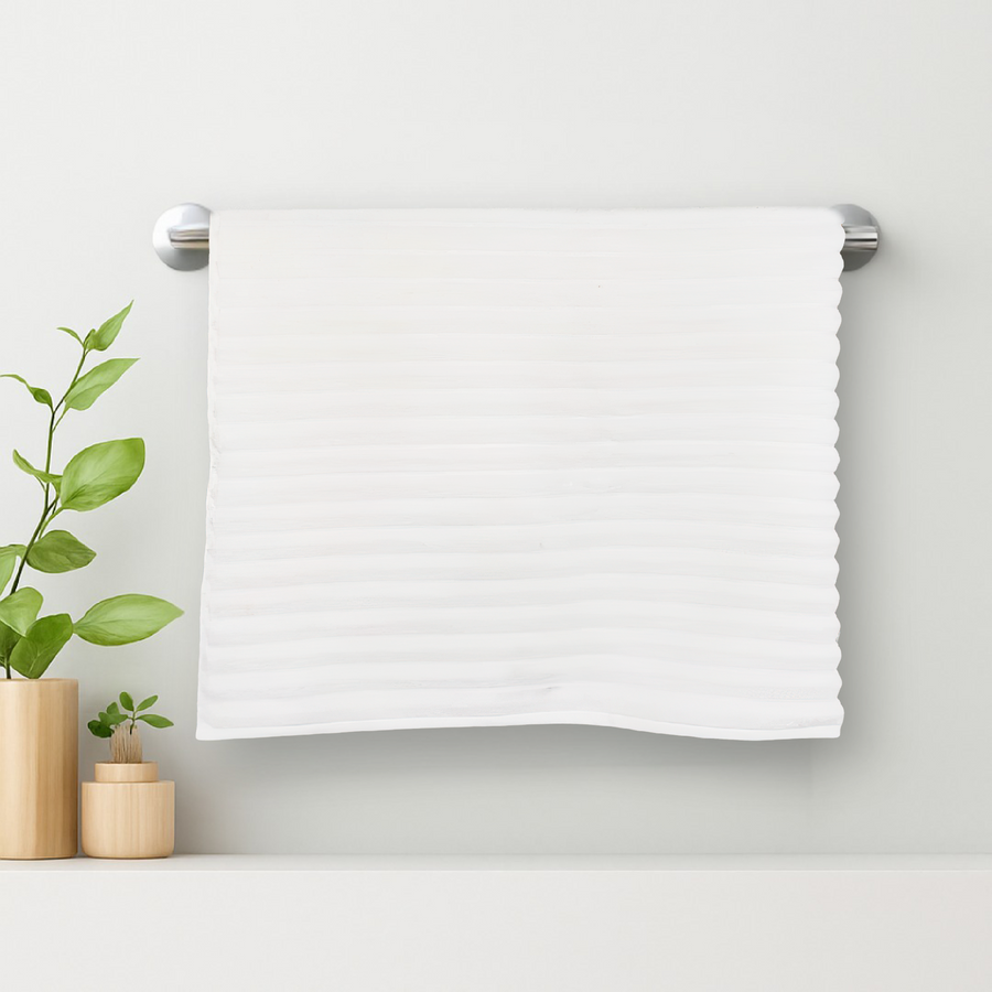 Ribonett White Towel - The Closeout Connection