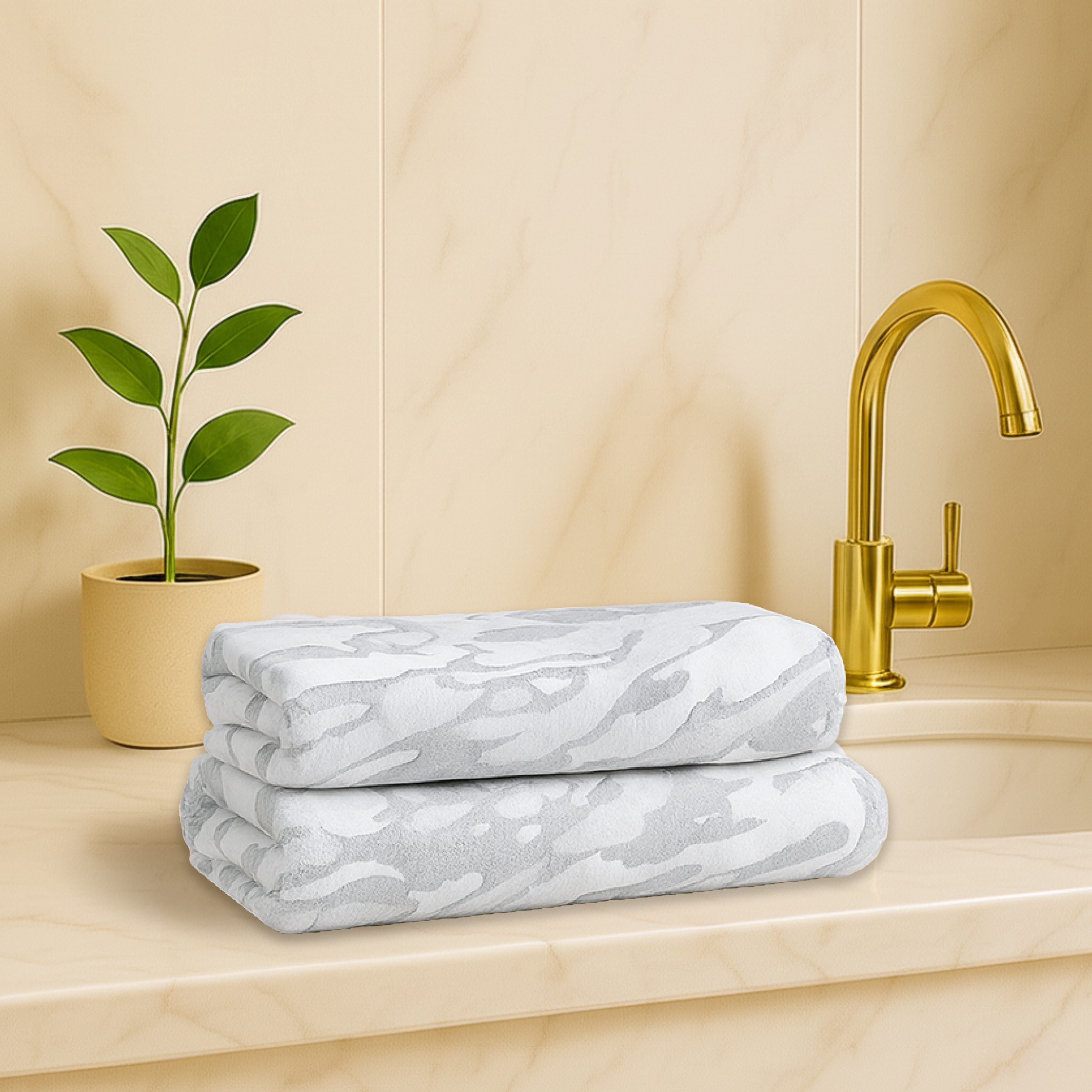 Marquis Hand Towel Silver