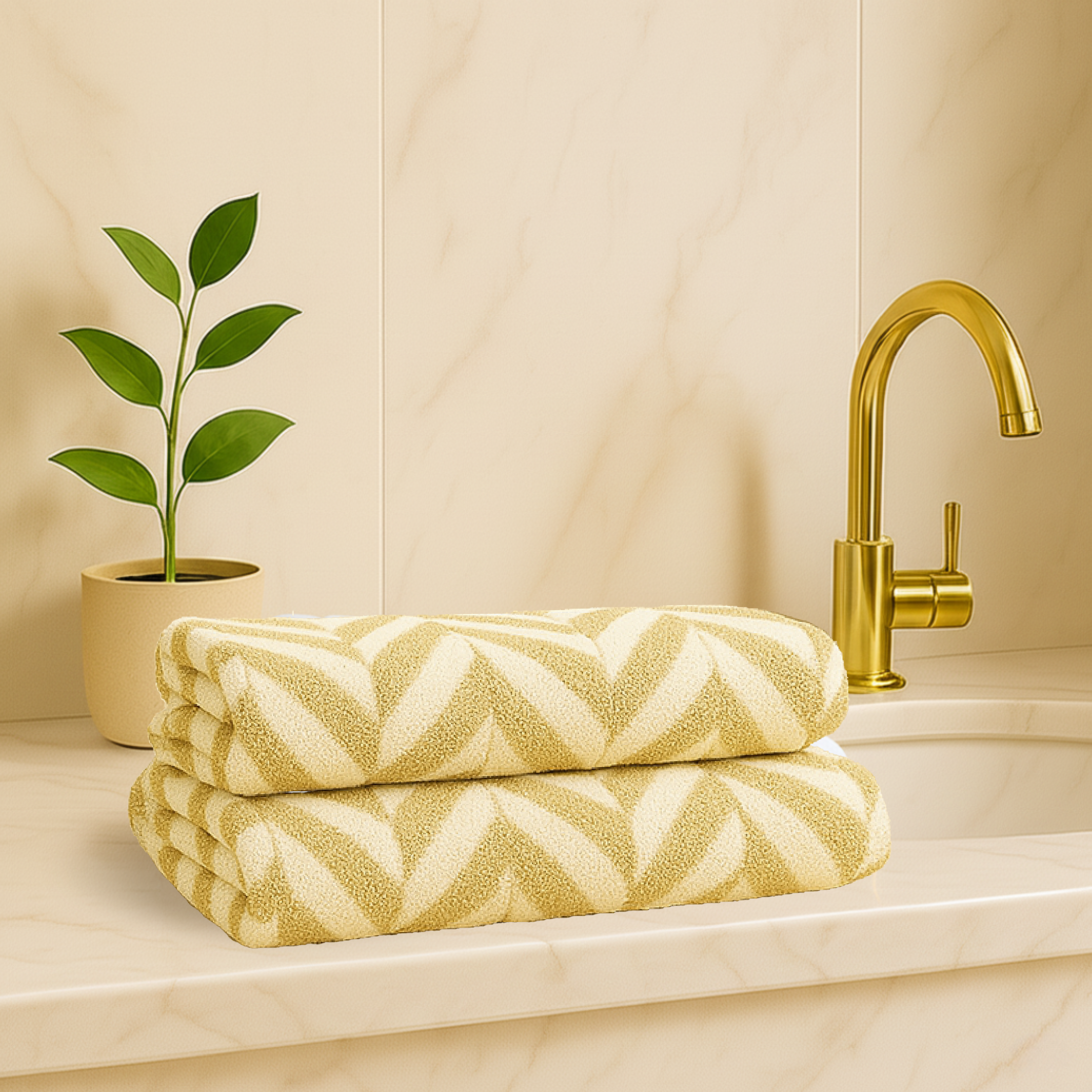 Versailles Hand Towel Taupe