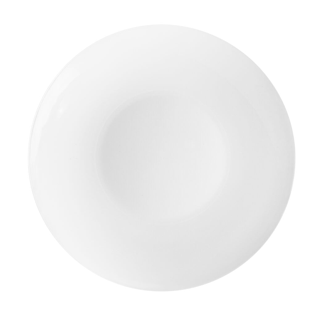 White/Navy Blue Dinnerware- 32 Count