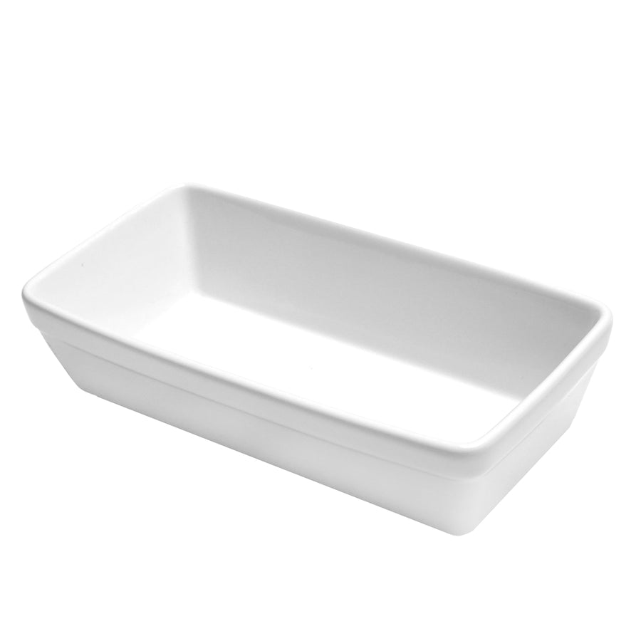 White Rectangular Ceramic Bowl - The Closeout Connection