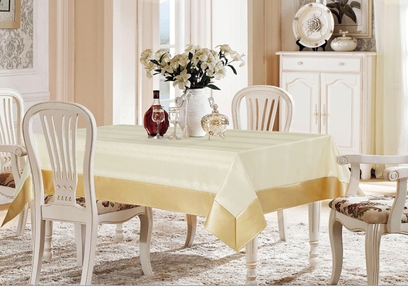  Table Cloth Wipeable Tablecloth PU Leather Wipe Clean
