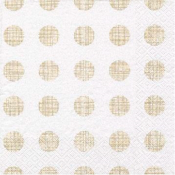 Melissa Gold Decorative Napkins - 20 ct