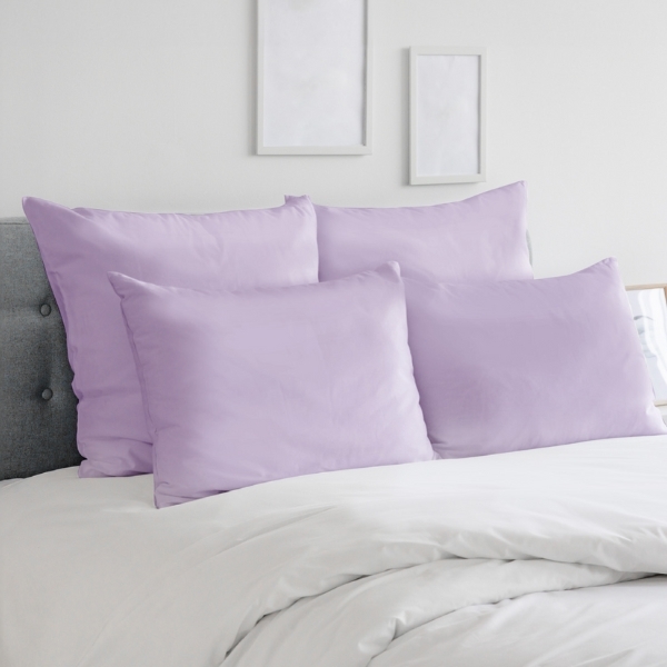 Luxe Premium 100% Cotton Pillow Case Set in Lavender