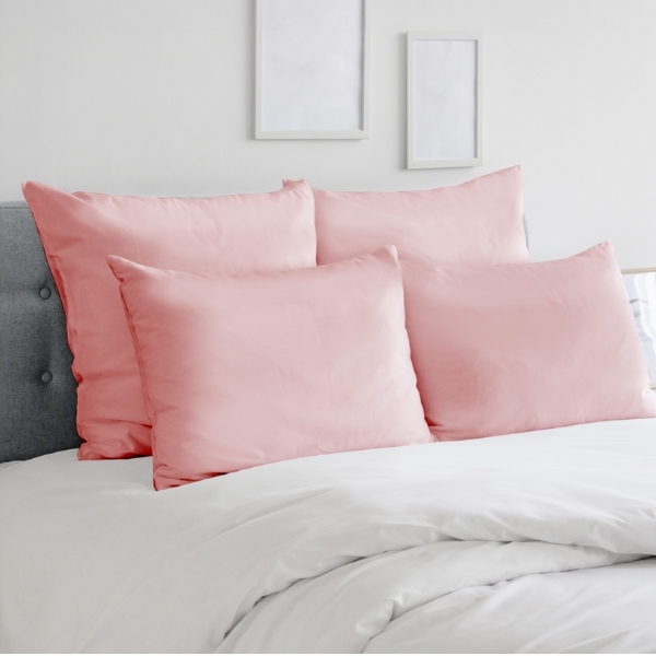 Luxe Premium 100% Cotton Pillow Case Set in Pink