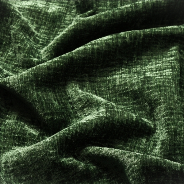 Jardin Dark Green Chenille Tablecloth