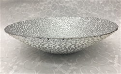 Pebbled Glass Salad Bowl