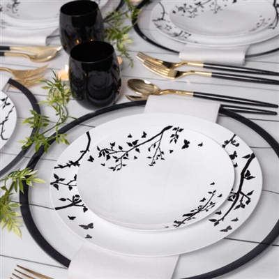 Fancy disposable dinner plates sale